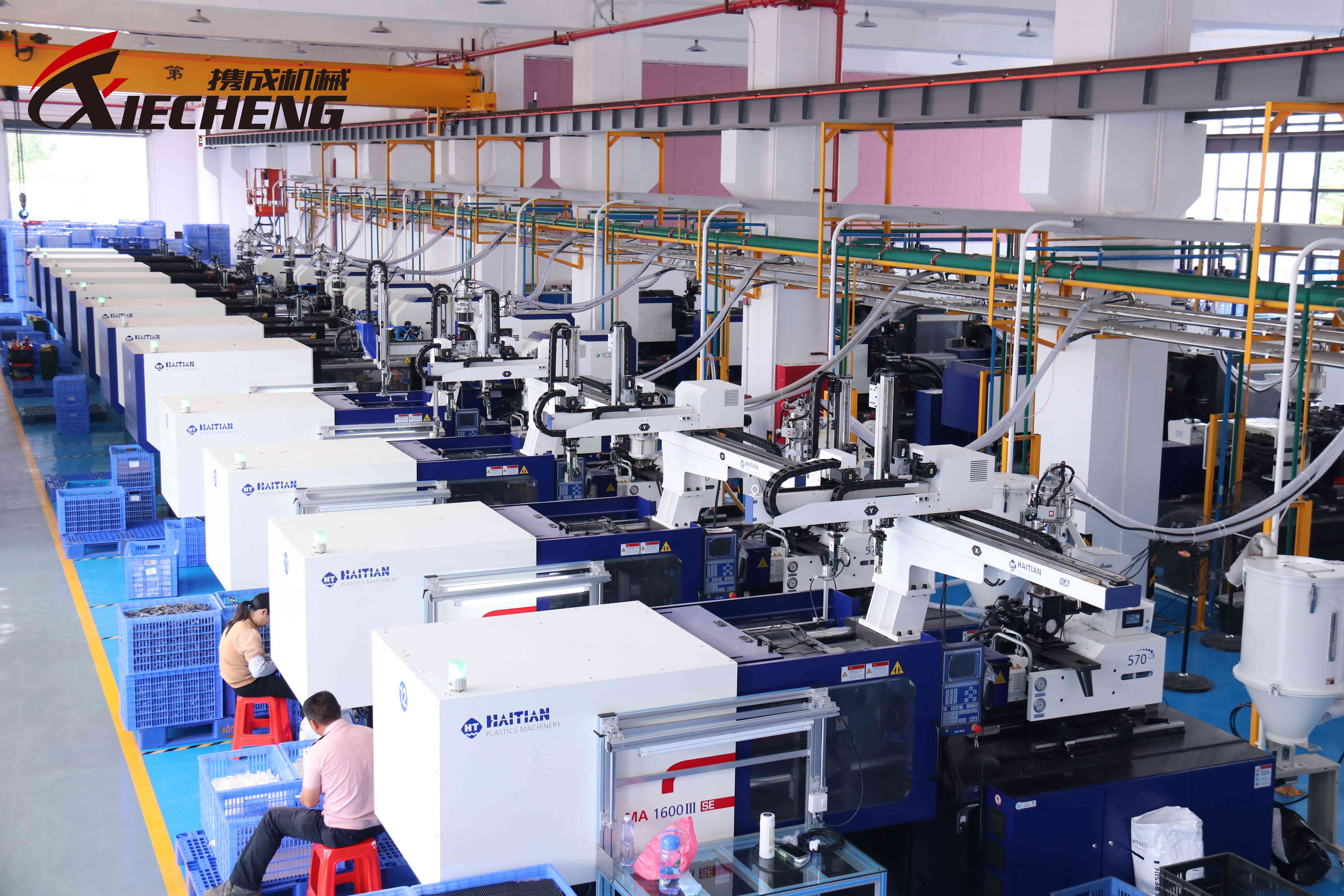 Заводской цех с пониженным содержанием пыли и повышением эффективности производства после установки системы XIECHENG