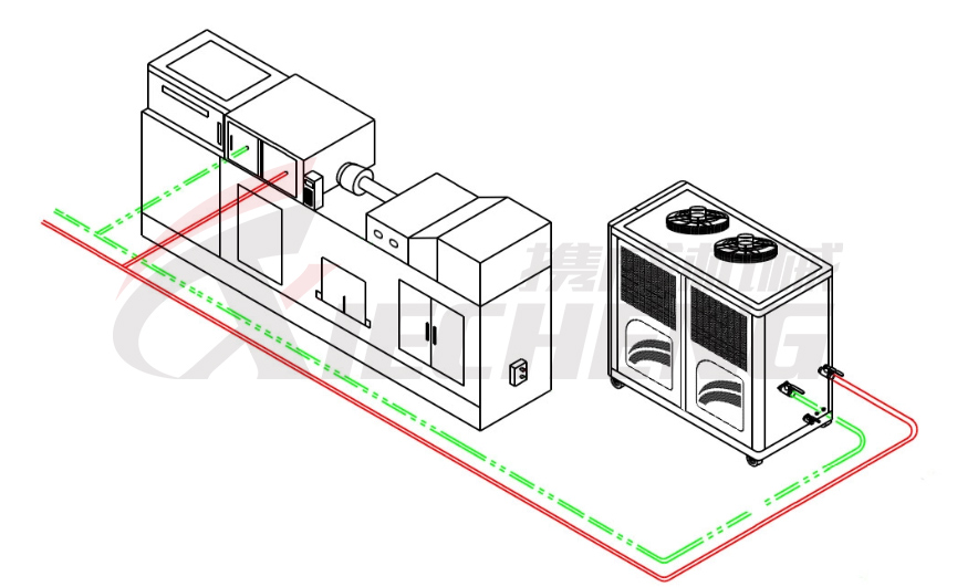 Водоохладитель с воздушным охлаждением